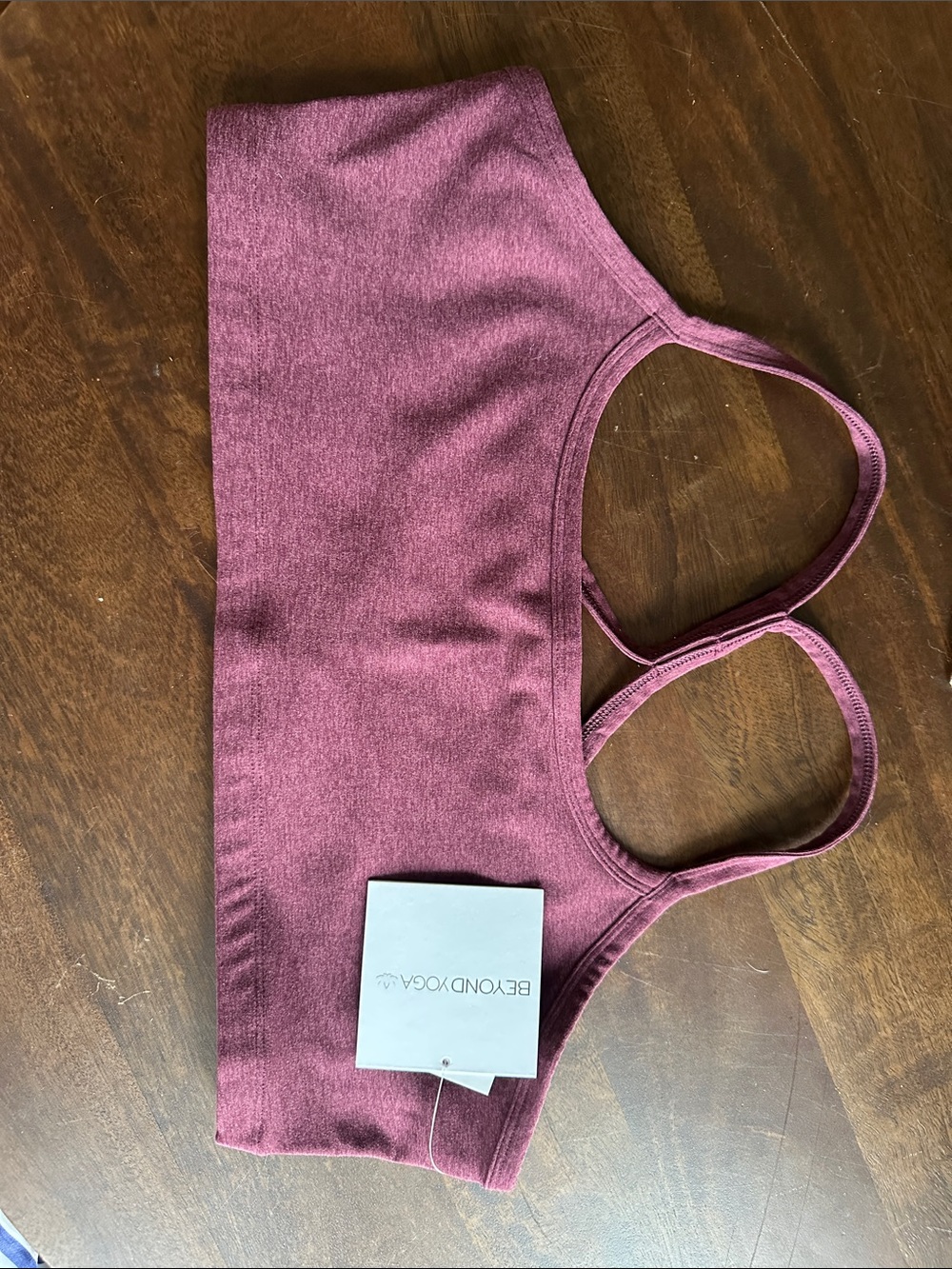 Beyond Yoga Midnight Burgundy Sports Bra XXL nwt
